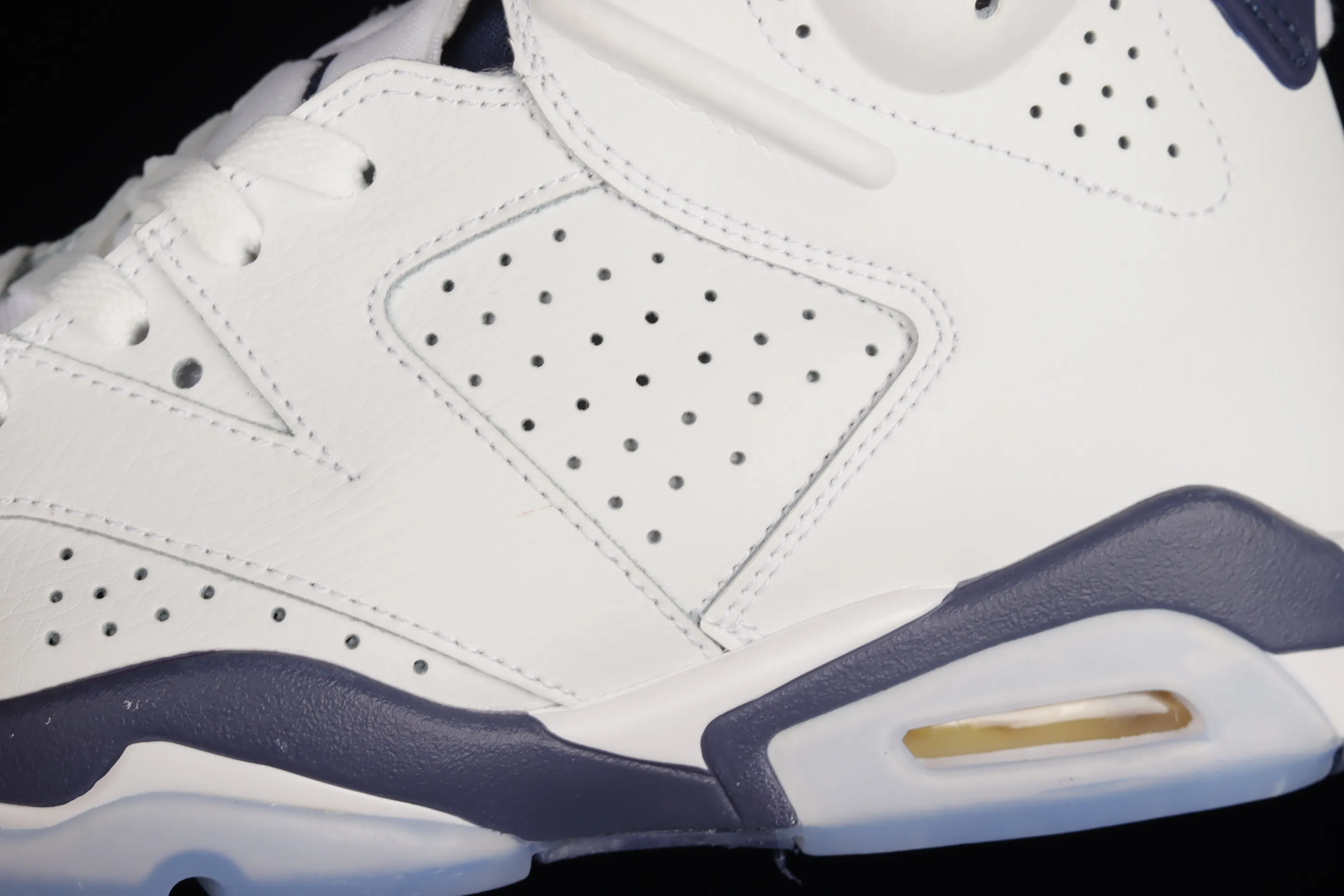 All categories Air Jordan Jordan series basketball shoes Air Jordan 6 Air Jordan 6 Retro "Midnight Navy" AJ6 Joe 6 white sea blue CT8529-141